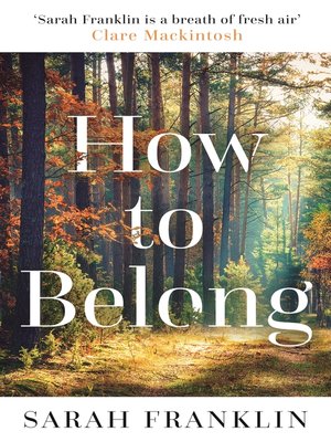 cover image of How to Belong